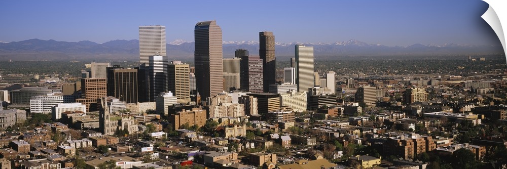 Skyscrapers in a city, Denver, Colorado