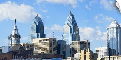 Skyscrapers in a city, Liberty Place, Philadelphia, Pennsylvania