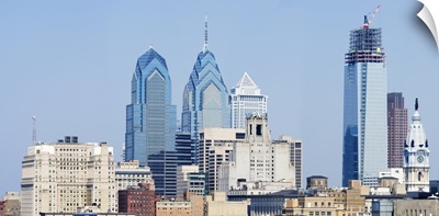Skyscrapers in a city, Philadelphia, Philadelphia County, Pennsylvania