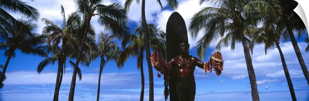 Statue of Duke Kahanamoku Duke Kahanamoku Statue Waikiki Beach Honolulu Oahu Hawaii