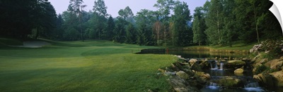 Stream in a golf course, Laurel Valley Golf Club, Ligonier, Pennsylvania