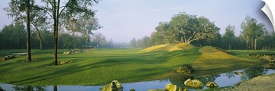 Stream on a golf course, Haile Plantation, Gainesville, Florida