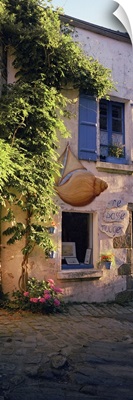 Street Scene Rochefort en Terre France