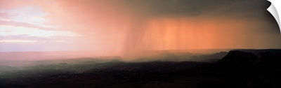 Summer storm Canyonlands National Park UT