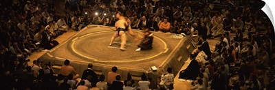 Sumo wrestling, Ryogoku Kokugikan