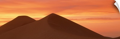 Sunrise Algodones Sand Dunes Imperial Sand Dunes Recreation Area CA