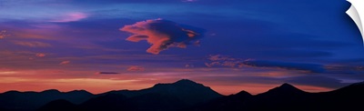 Sunrise Rocky Mountain National Park CO