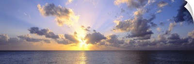 Sunset 7 Mile Beach Cayman Islands Caribbean