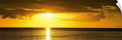 Sunset Caribbean Sea