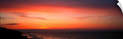 Sunset Cromer Pier Norfolk England