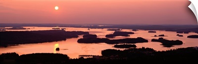 Sunset Kuopio Finland