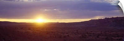 Sunset Monument Valley AZ