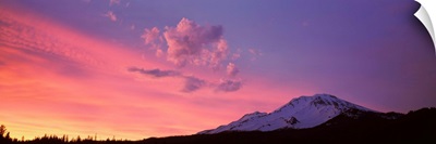 Sunset Mount Shasta CA