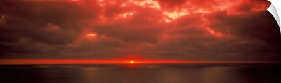 Sunset Pacific Ocean CA