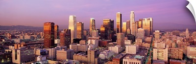Sunset Skyline Los Angeles CA