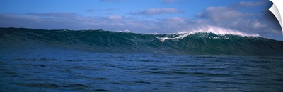 Surfer in the sea, Maui, Hawaii,