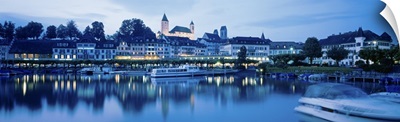 Switzerland, Rapperswil, Lake Zurich