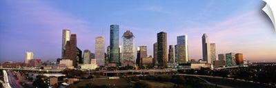 Texas, Houston, twilight