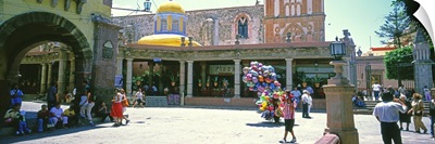 Tourists at a town square, San Miguel De Allende, Guanajuato, Mexico