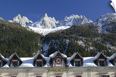 Train Station, Mont Blanc, French Alps, France