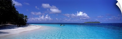 Tropical Beach Ihru Maldives