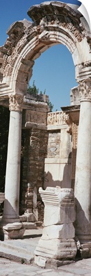 Turkey, Ephesus, building facade