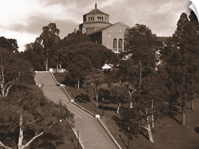 University campus stairs, University Of California, Los Angeles, California