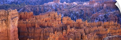 Utah, Bryce Canyon National Park, High angle view of the rocks