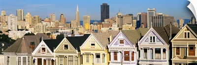 Victorian Row Houses in San Francisco