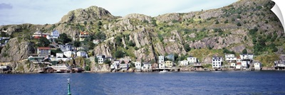 View from the harbor, St.John's, Newfoundland, Canada