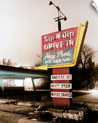 Vintage Drive In Sign