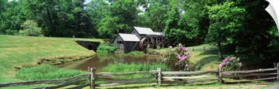 Virginia, Blue Ridge Parkway, Mabry Mill, Milepost 1761