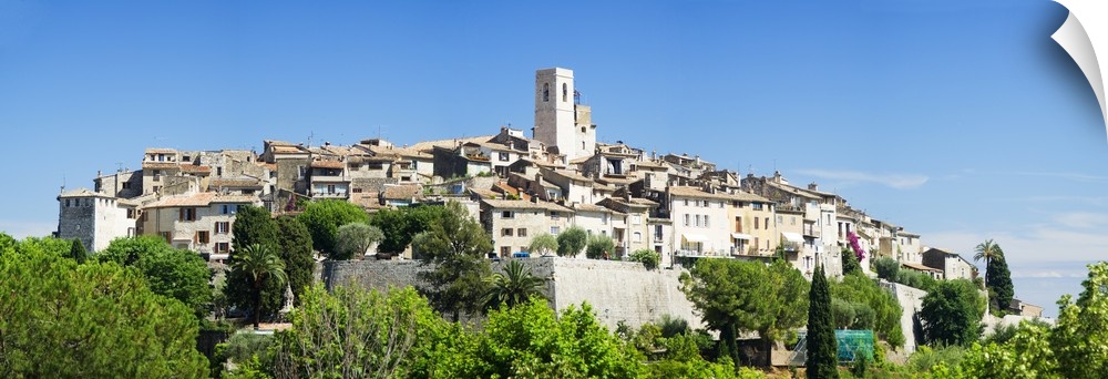 Walled city, Saint Paul De Vence, Provence-Alpes-Cote d'Azur, France