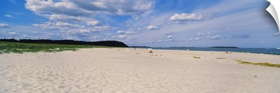Warm sand at Crane Beach, Ipswich, Essex County, Massachusetts