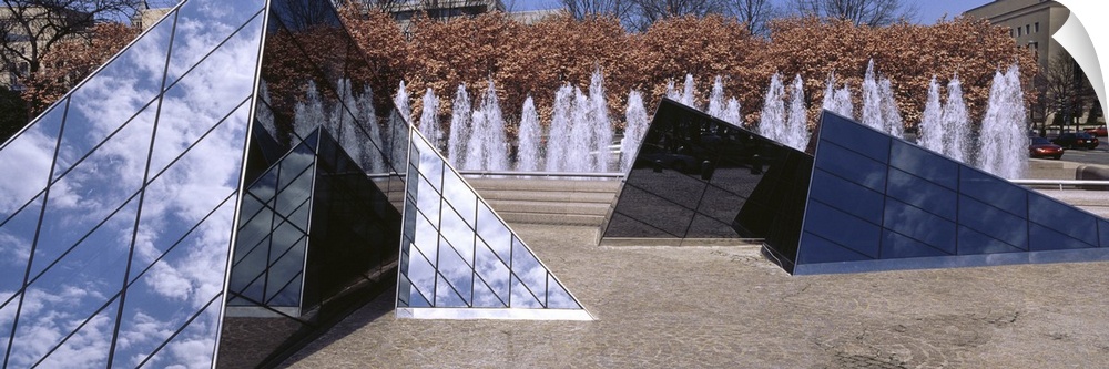 Washington DC, National Gallery of Art, Modern pyramid