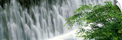 Waterfall on Kibune River, Kyoto, Japan