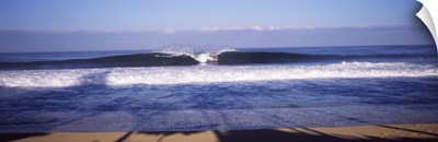 Waves in the sea, North Shore, Oahu, Hawaii,
