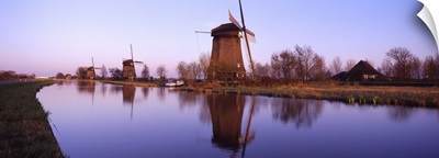 Windmills Schemerhorn The Netherlands