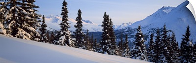 Winter Chugach Mountains AK