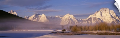 Winter Grand Teton National Park WY