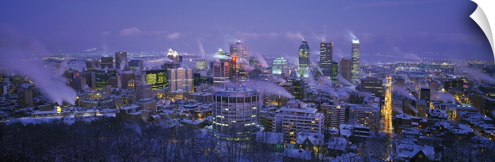 Winter Montreal Quebec Canada