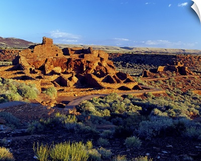 Wupatki Pueblo ruins, Wupatki National Monument, Arizona