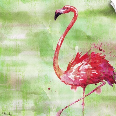 Arianna Flamingo II - Green
