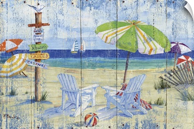Beach Signs - Adirondack Chairs