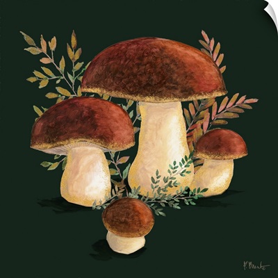 Gilded Mushrooms I