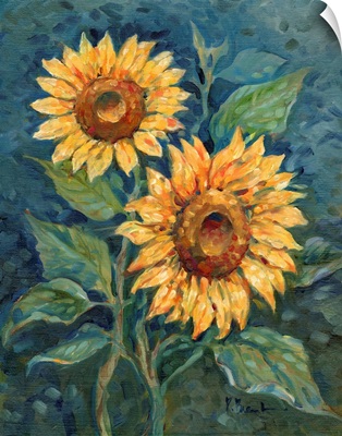 Impressions Of Sunflowers I - Vivid