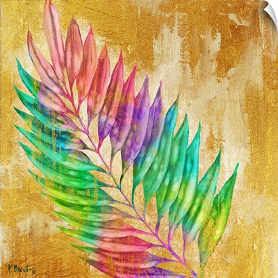 Prism Palm I - Gold