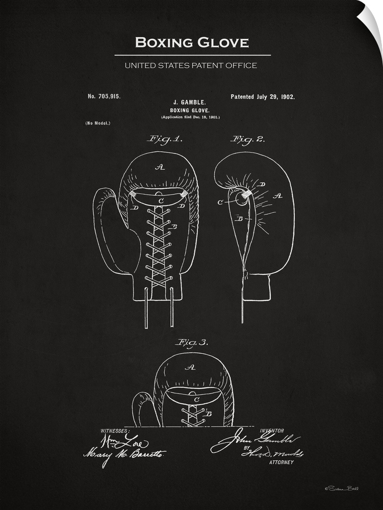 Boxing Glove Patent
