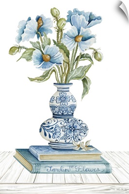 Delft Blue Floral II