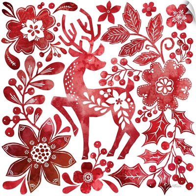 Folkloric Red Deer